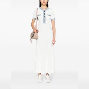 Rivir Cotton Maxi White Dress 🤍